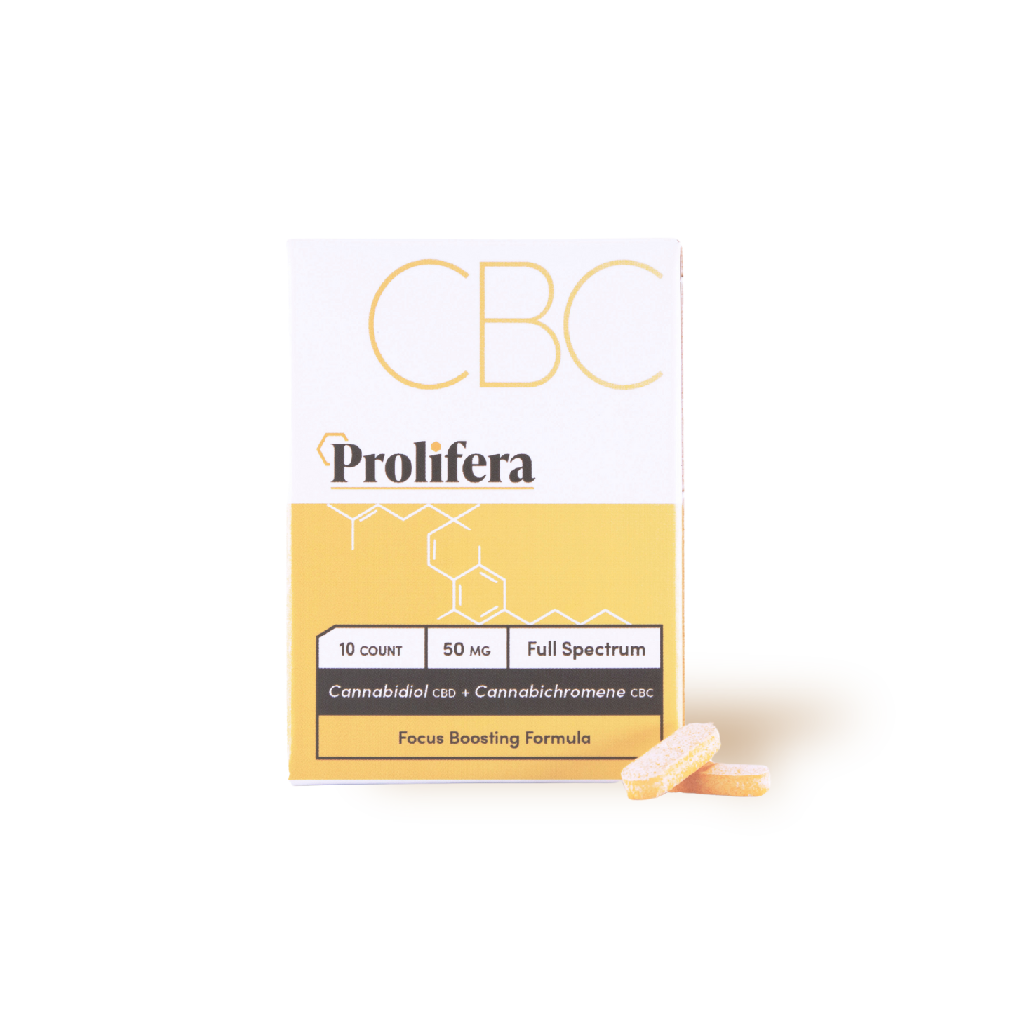 Prolifera Tablets for Focus: CBC+CBD