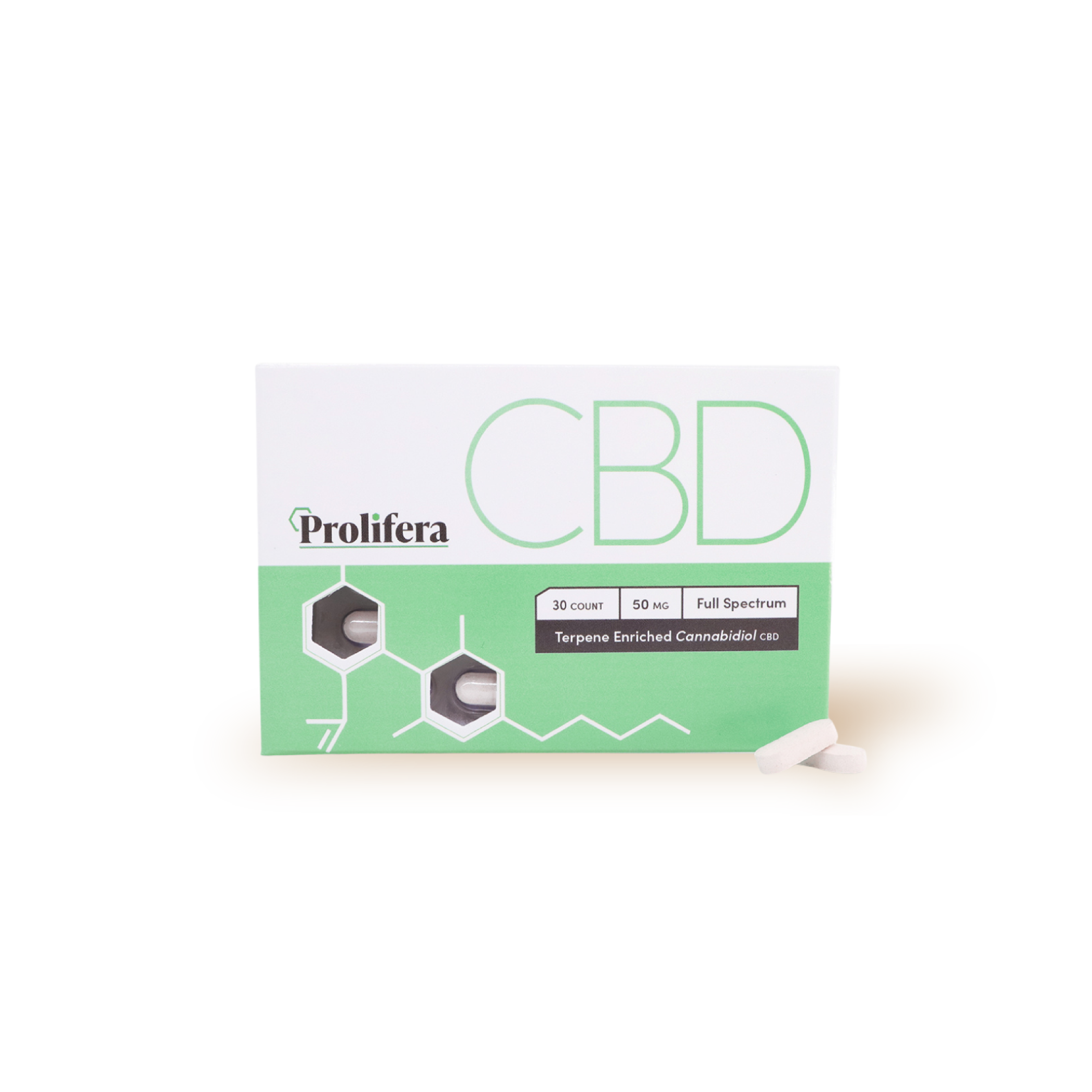 Prolifera Tablets for Relaxation: CBD + Terpenes