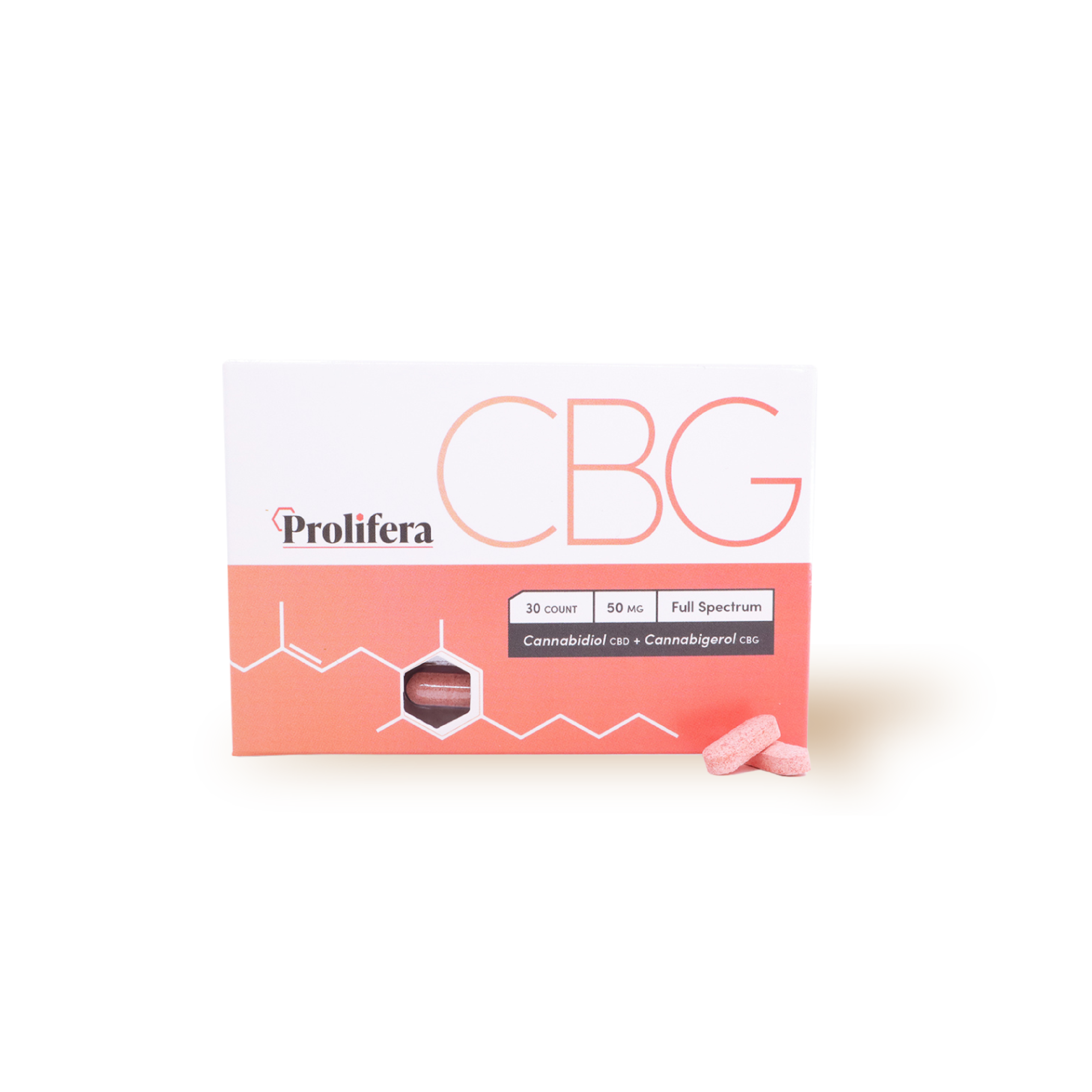 Prolifera Tablets for Relief: CBG+CBD