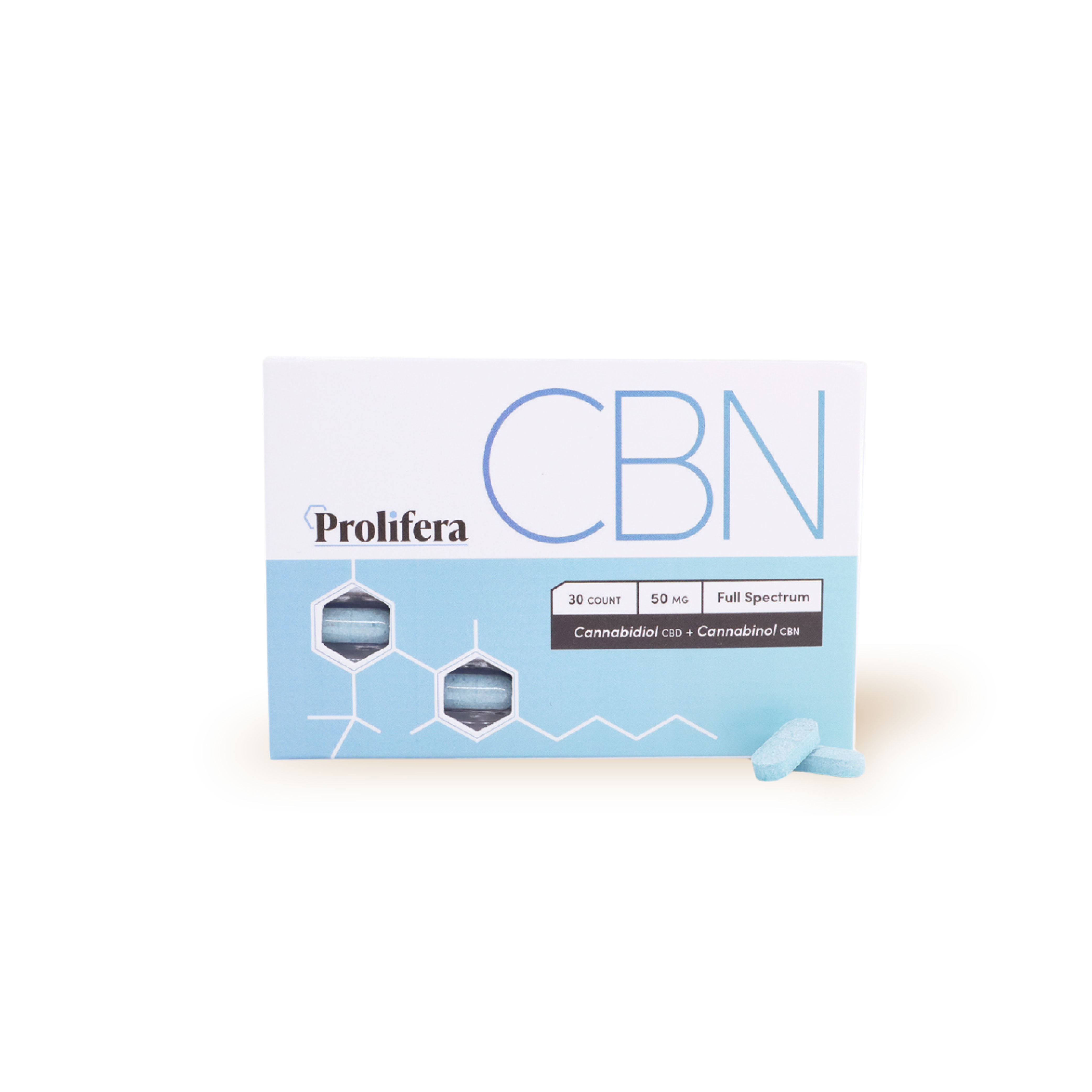 Prolifera Tablets for Sleep: CBN+CBD