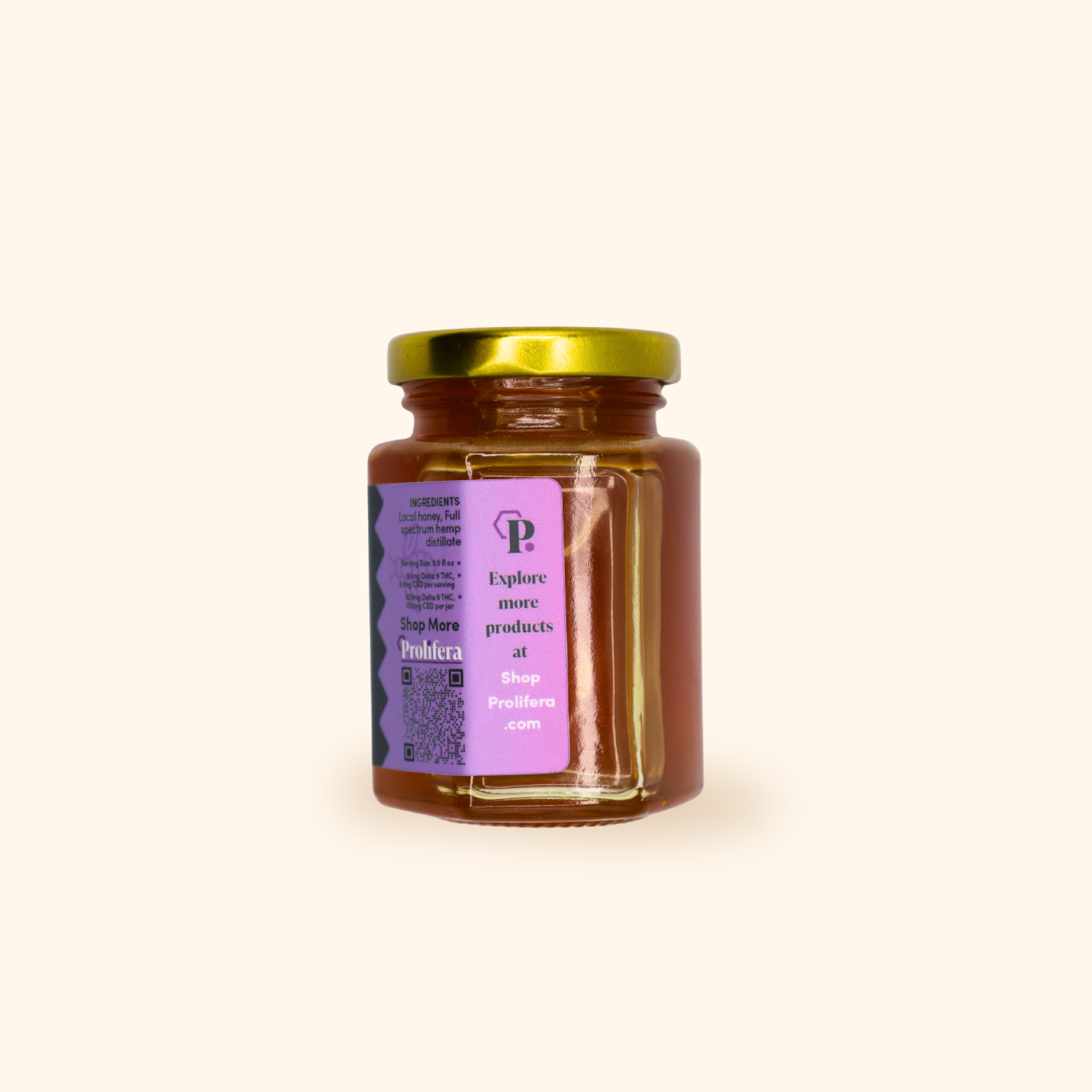 Hemp-infused Honey | 1:1 CBD, D9 THC Recipe
